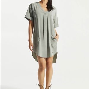 Fig Eni dress in eucalyptus